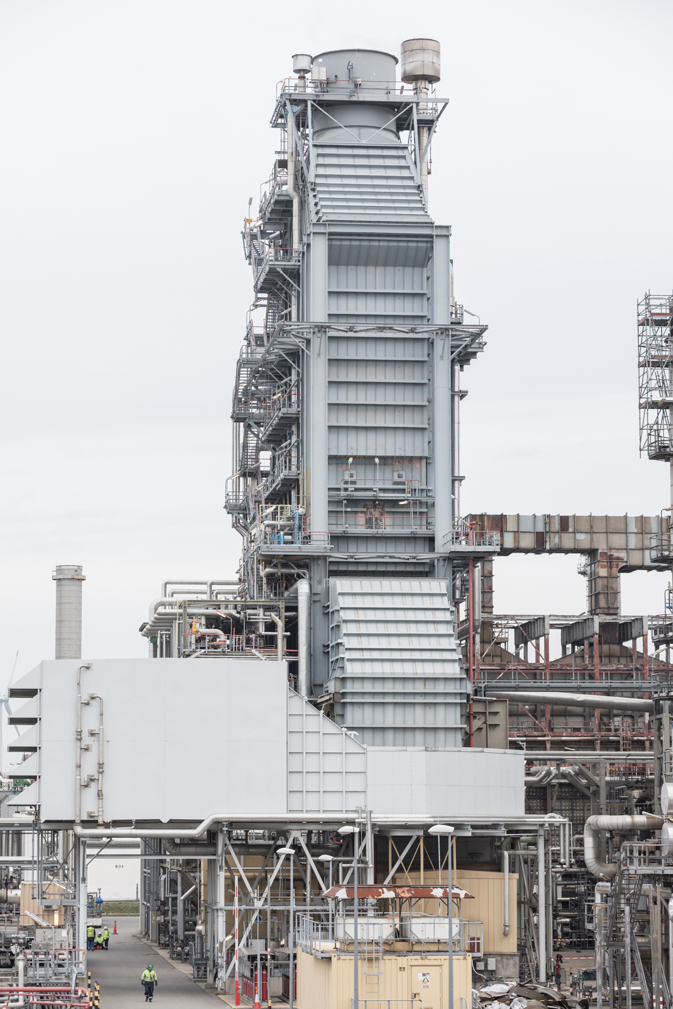 De WKK-centrale van ExxonMobil in Antwerpen.