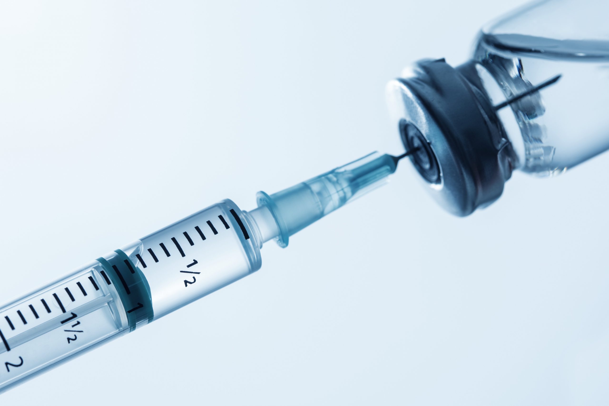 Medical supplies coronavirus syringes